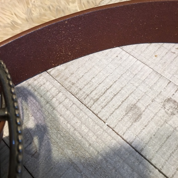 Western leather belt size med - Picture 7 of 8